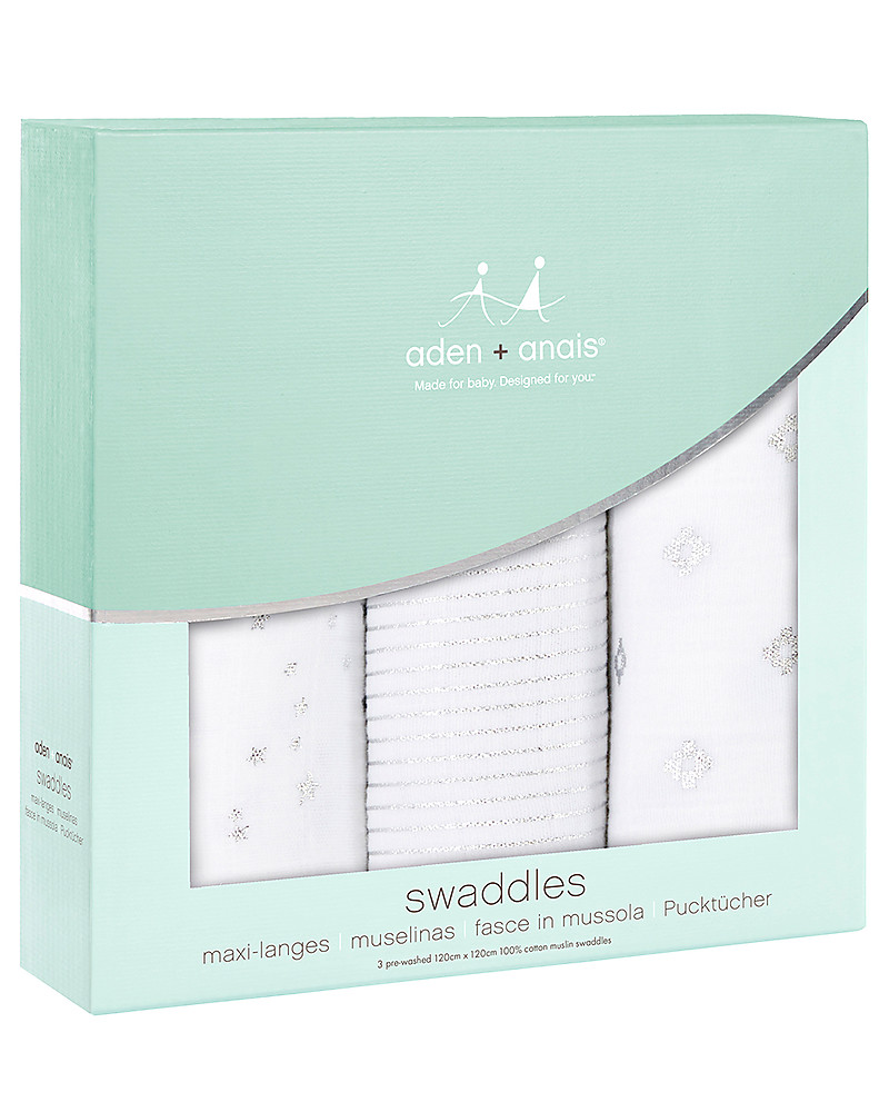 aden and anais metallic swaddle